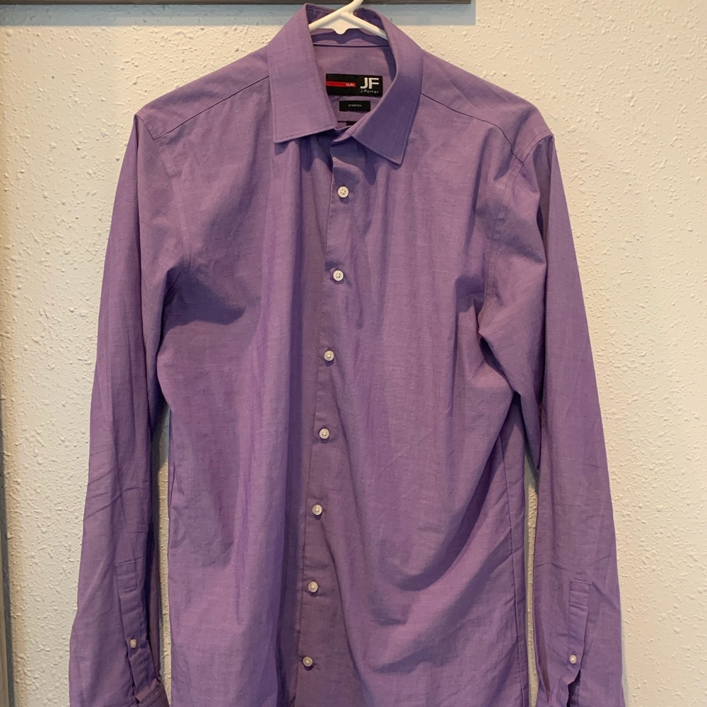 5/$25 J Ferrar Men’s dress shirt 15 1/2 34/35